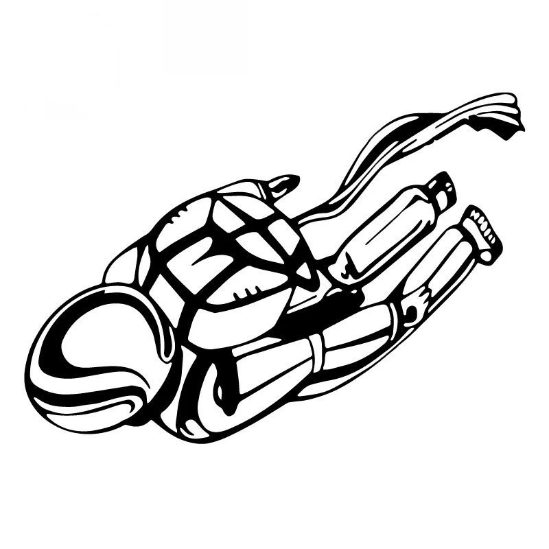 Парашютная наклейка для мотоцикла, 18 см X 13 см