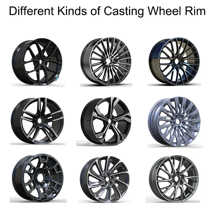 15 16 17 Inch PCD 4*100 4*114.3 5*100 5*112 5*114.3 ET 35 40 CB 73.1 Customized casted Car Wheels Rims For LENSO