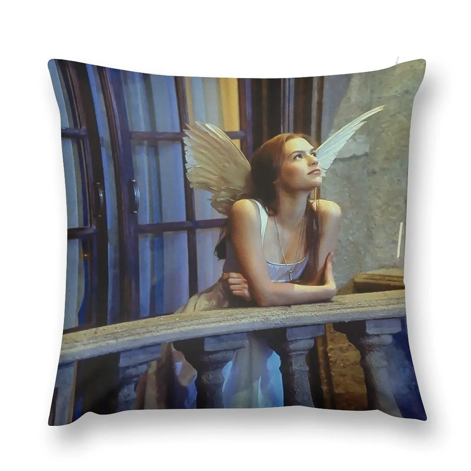 

romeo and juliet poster william shakespeare claire danes Throw Pillow Luxury Pillow Cover Christmas Pillow