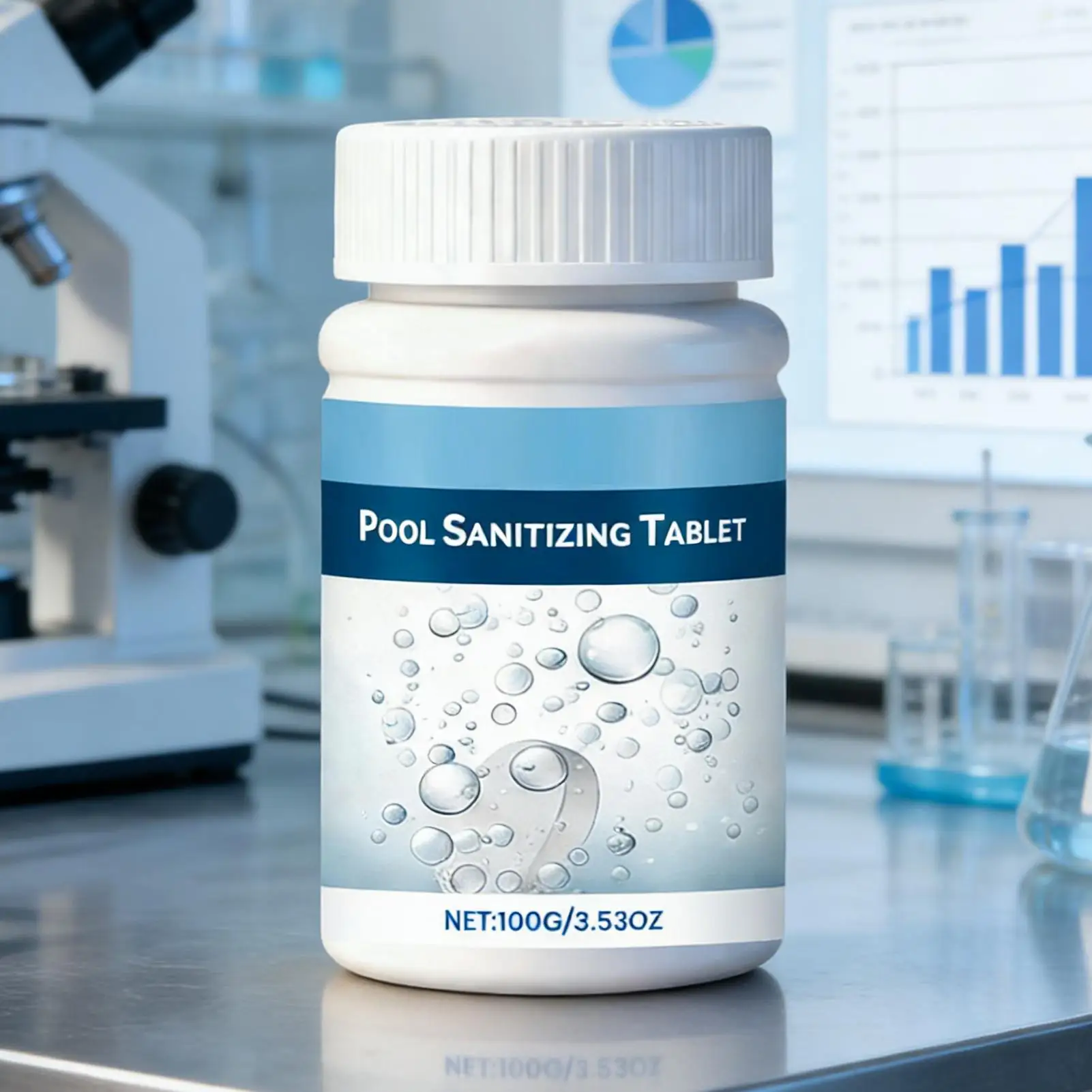 Swimming Pool Cleaning powder Dirt Removal Solution Cleaning Powder Chlorine Bromines Tablets Swimming Pool Cleaning Tablet