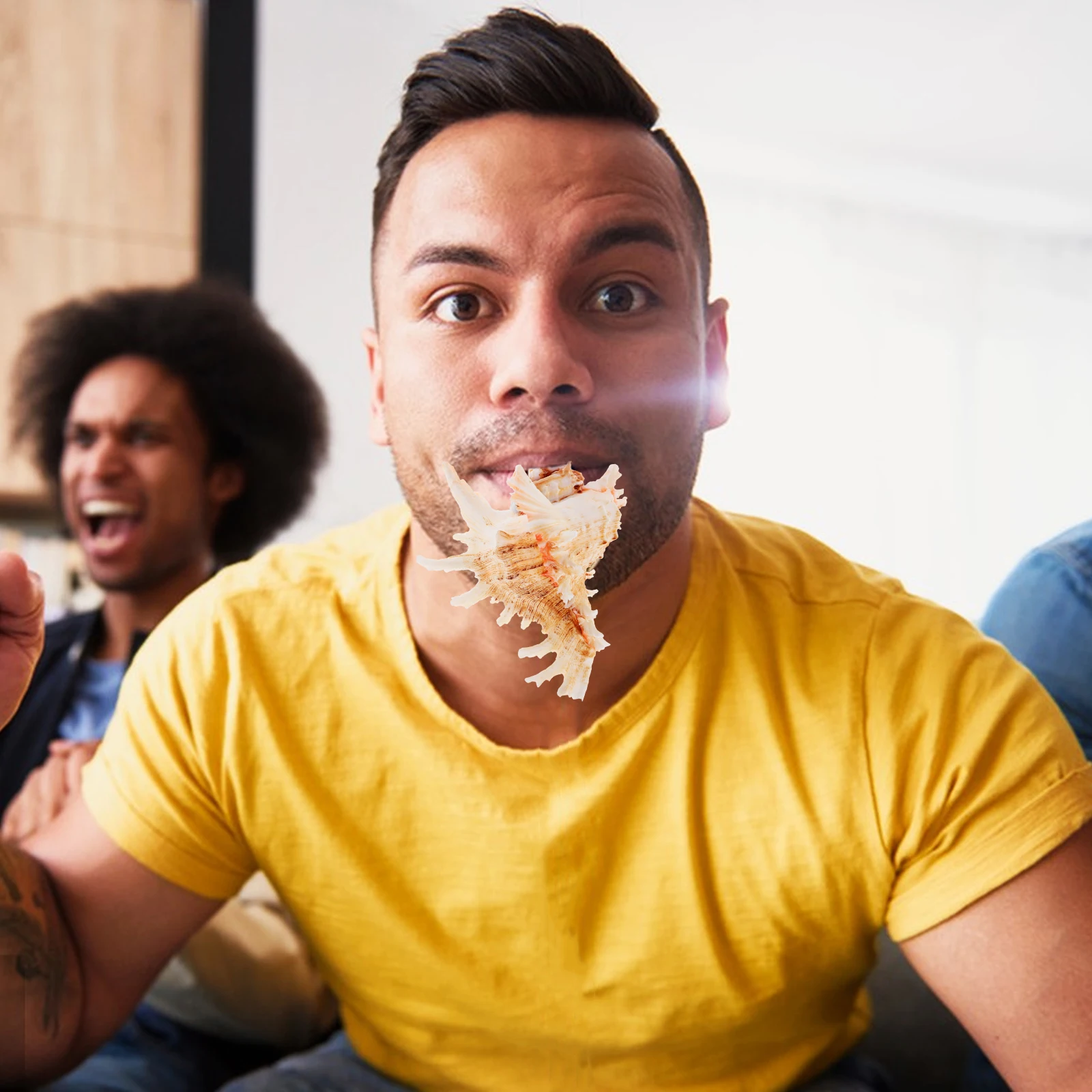 

Large Conch Shell Whistle Kids Camping Outdoor Loudest Sea Horn Instrument Music Plaything Party Noise Maker Travel Emergency