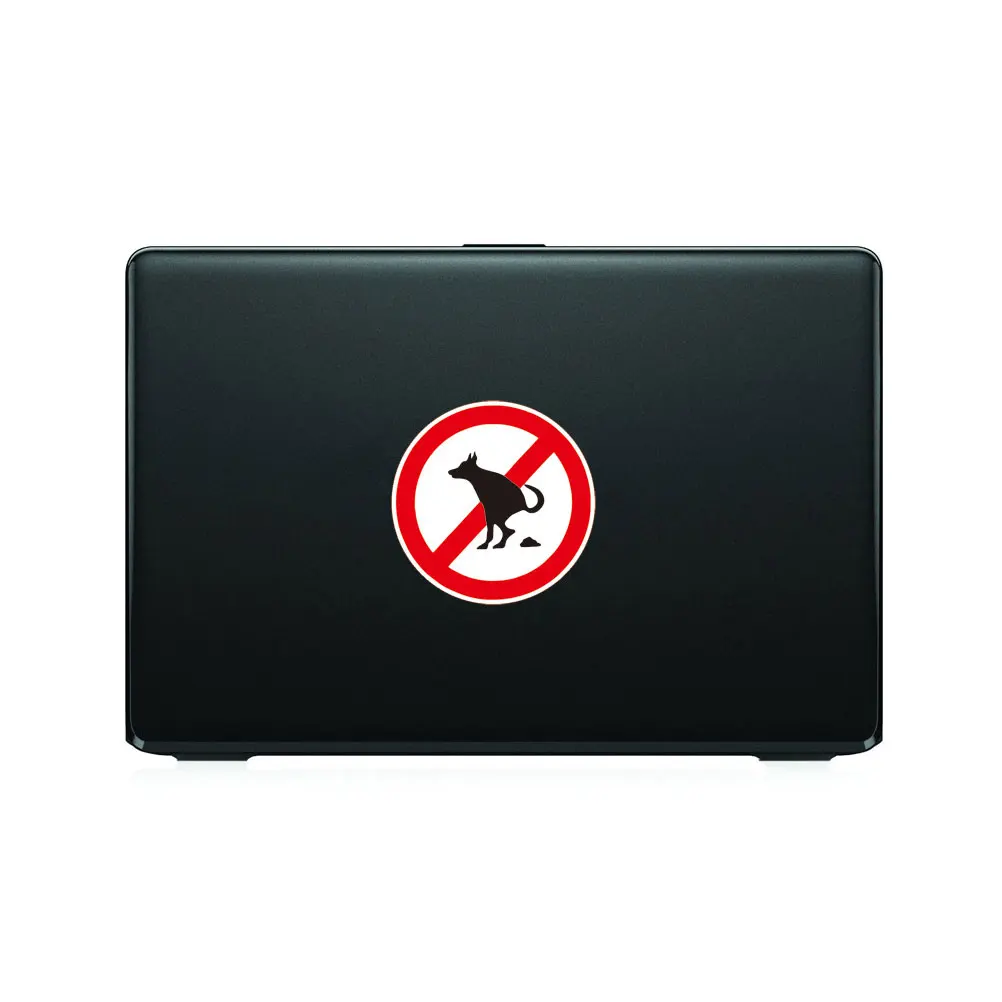 10pcs No Pooping Stickers Waterproof No Pet Pooping Sign Funny Decals Outdoor Indoor Use Prohibitory Sign Paste