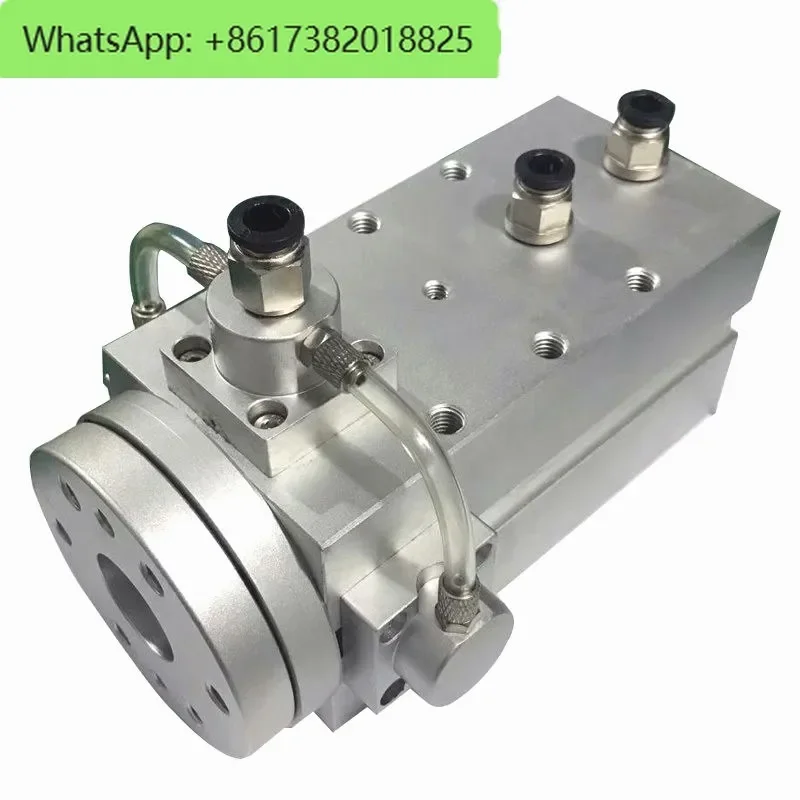 Pneumatic 360 degree infinite rotating table cylinder indexing head small swing manipulator with lock QSW50-90