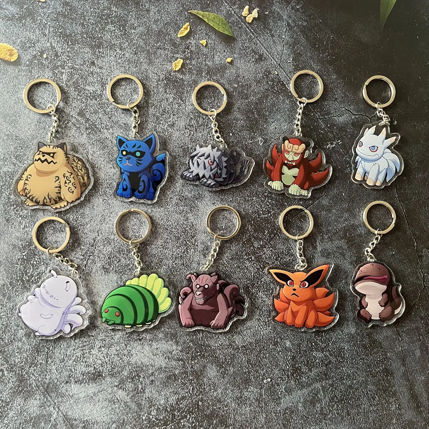 

Kawaii Naruto Bijuu брелок милый Q версия Курама девять хвостов аниме мультфильм периферийный кулон школьный кулон подарок для друга