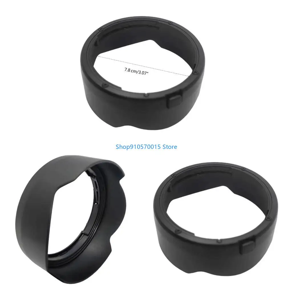 B95C Black ABS Camera EW-65C Lens Hood for RF16mm F2.8 Camera Lens Shade