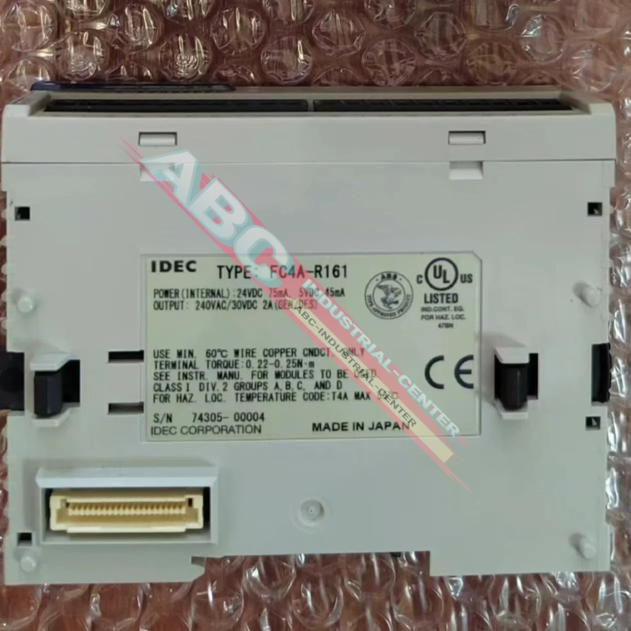 

FC6A-J8A1 FC6A-C24R1CE PLC Module new in box