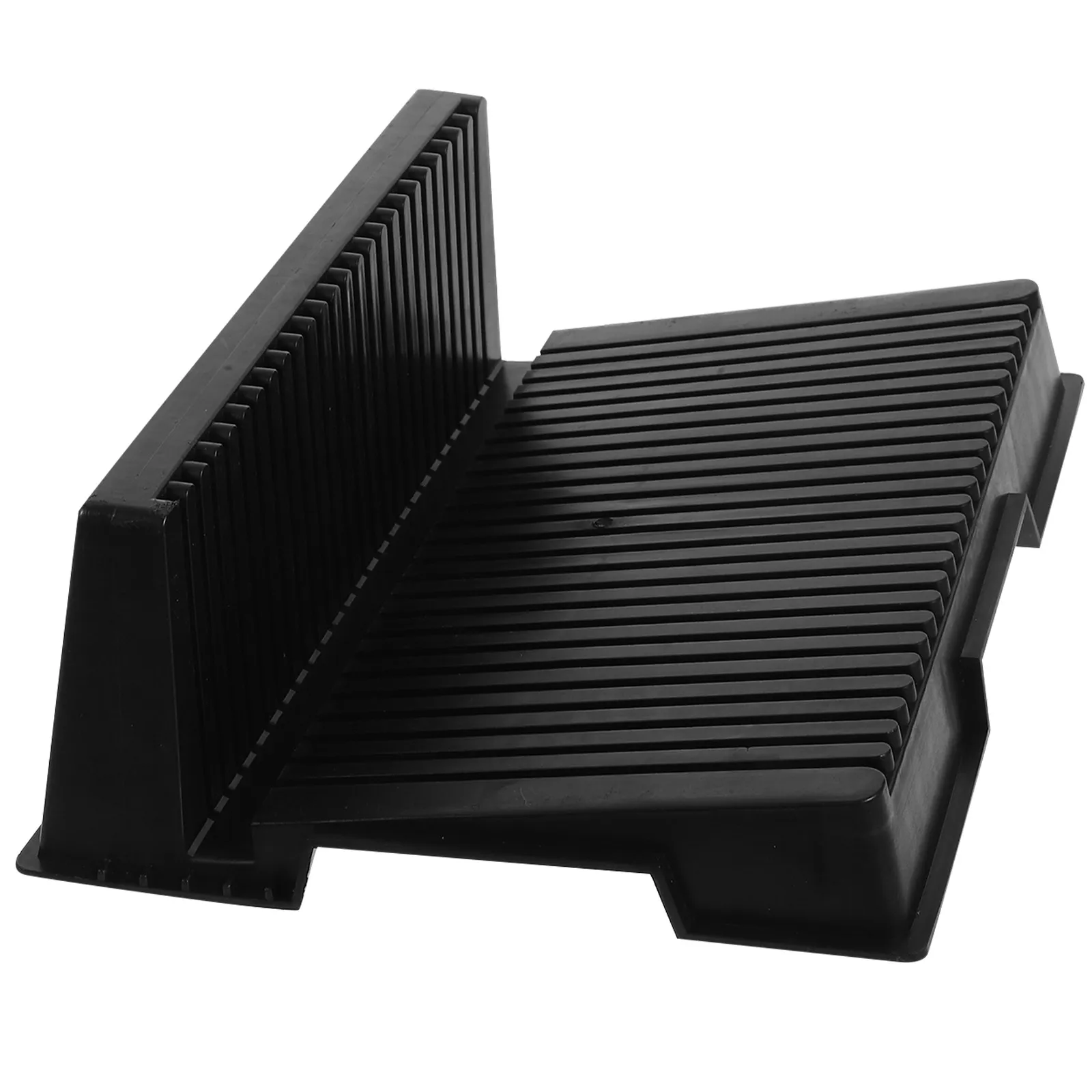 

25 Slot Anti Static Turnover Rack L Type Pcb Board Holder for Storage Shelf Drying Rack Sturdy Heat Insulated Industrial Use
