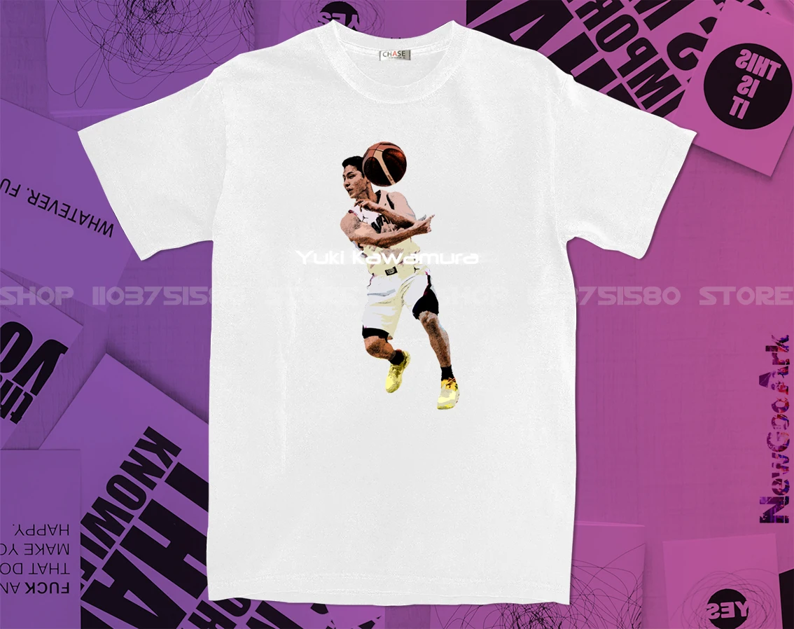 LE 2024 Yuki Kawamura basketball point guard Basketball star print graphic t shirts men clothing gift Unisexd