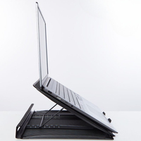 Tablet Stand Adjustable Metal Laptop Portable Folding Cooling Stand Macbook Ipad Notebook Holder Computer Bracket Sturdy Desk