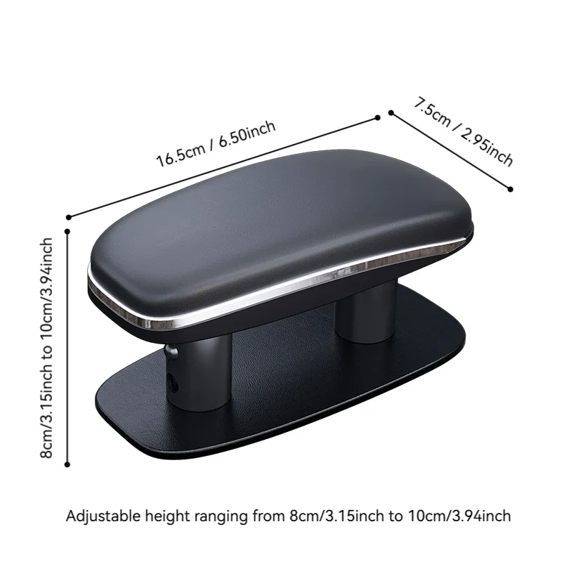 OOLVS Car Door Armrest Rest Cushion - Reduce Driving Fatigue with Comfortable Elbow Support, Fits Most Cars Trucks SUVs