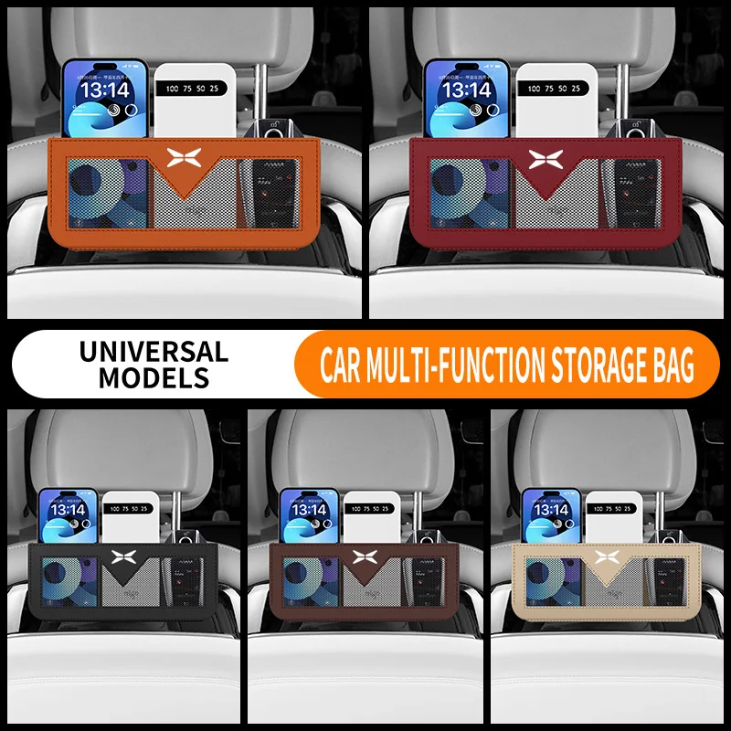 

Xpeng G9 G6 P9 P7 P7i V2l G3 G3i P5 V2L F30 H93 P8 G7 Adhesive Car Storage Bag Nets Auto Seat Organizer Door