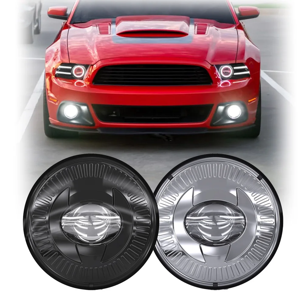 

LED Fog Lights For Ford Mustang Escape Explorer Sport Trac Bumper Pontiac G6 G8 2007-2014 Driving Lamps Assembly 7R3Z-15200-A