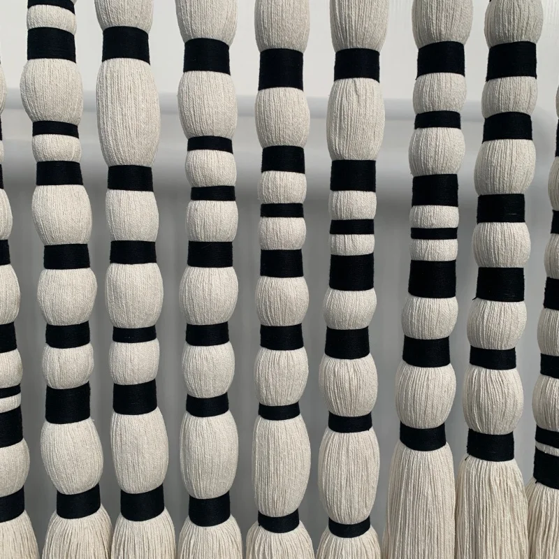 200*70cm High End Abstract Macrame Cotton Thread For Lobby Bar Provide Aisle Home Decor With Ball Decorate Weaving EH2603002