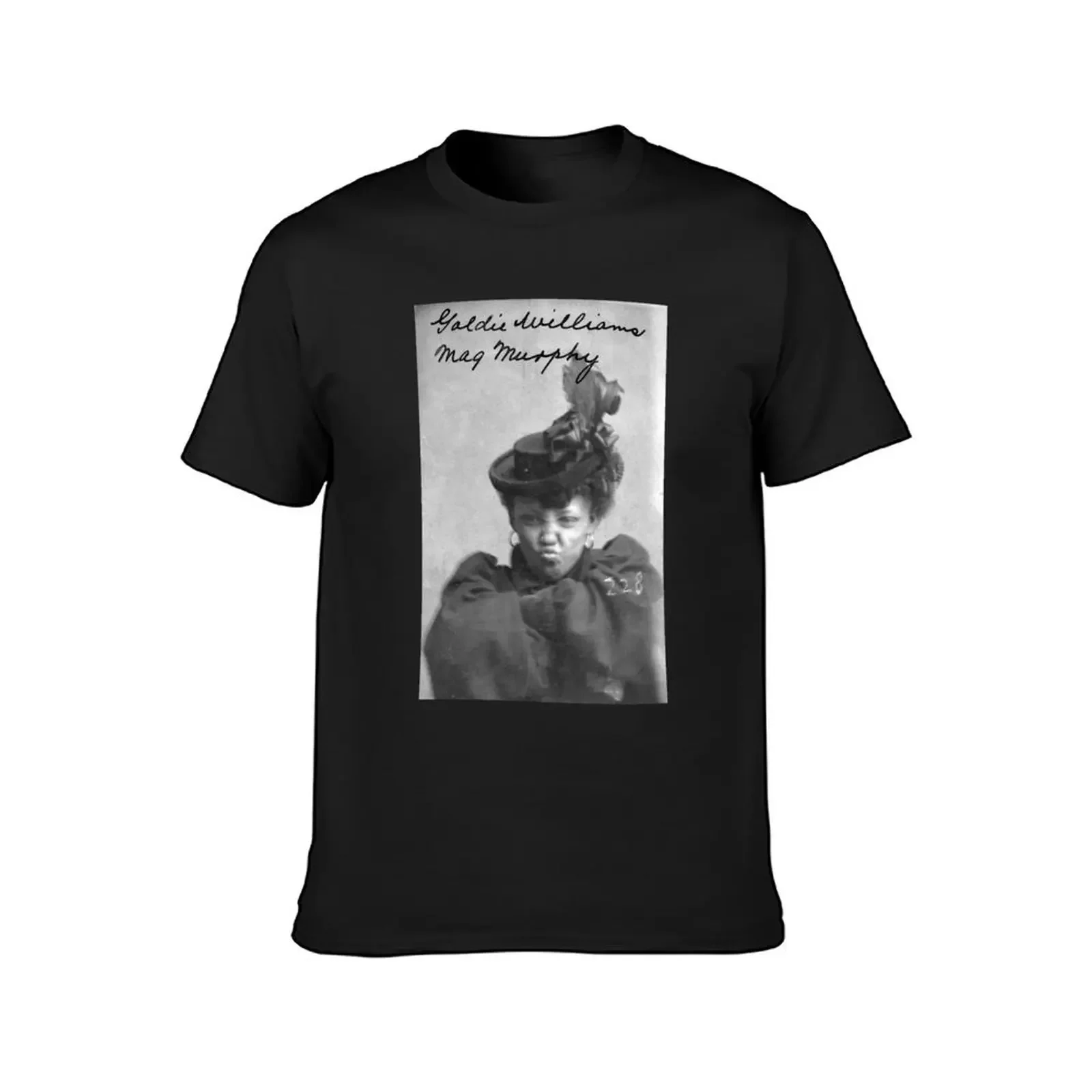 Goldie Williams Meg Murphy Mugshot Mug Shot Sex Worker T-Shirt customs boys animal print mens t shirt