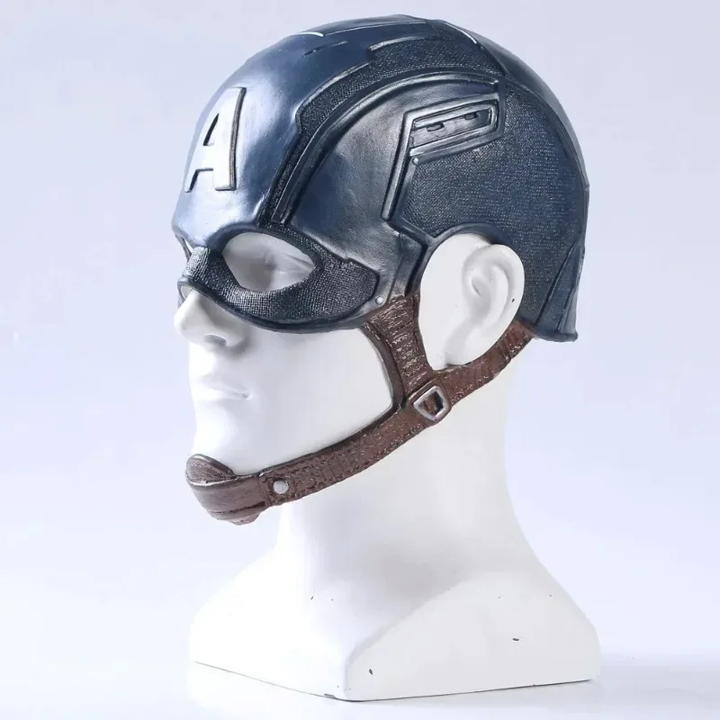 Cosplay Superheld Captain America Civil War CA Masker Steven Rogers Latex Helm Kostuum Themafeest Anime Show Props