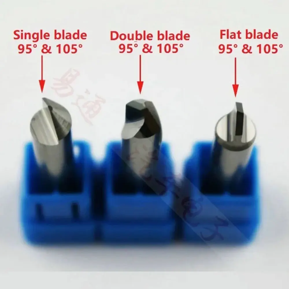 Raise Dimple Key cutter Universal vertical milling cutter Flat Cutter locksmith steel end milling cutter 95 105 Degree