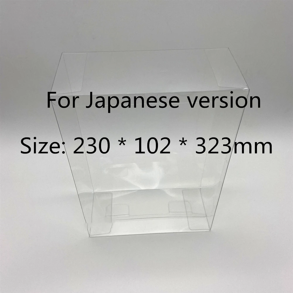 Collection Display Box For 3DSLL/Nintendo 3DS LL/Love Plus Game Storage Transparent Boxes TEP Shell Clear Collect Case