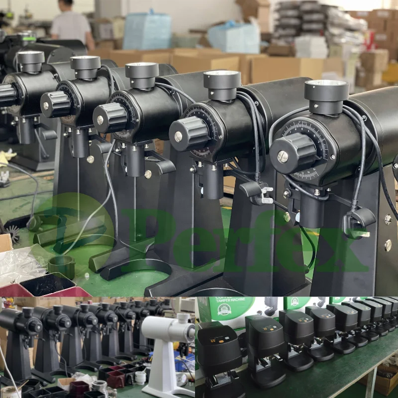 Espresso Grinder Commercial Coffee Grinder Electric Machine 98mm Flat Burr Professional Coffee Bean Grinder Factory Supply 5