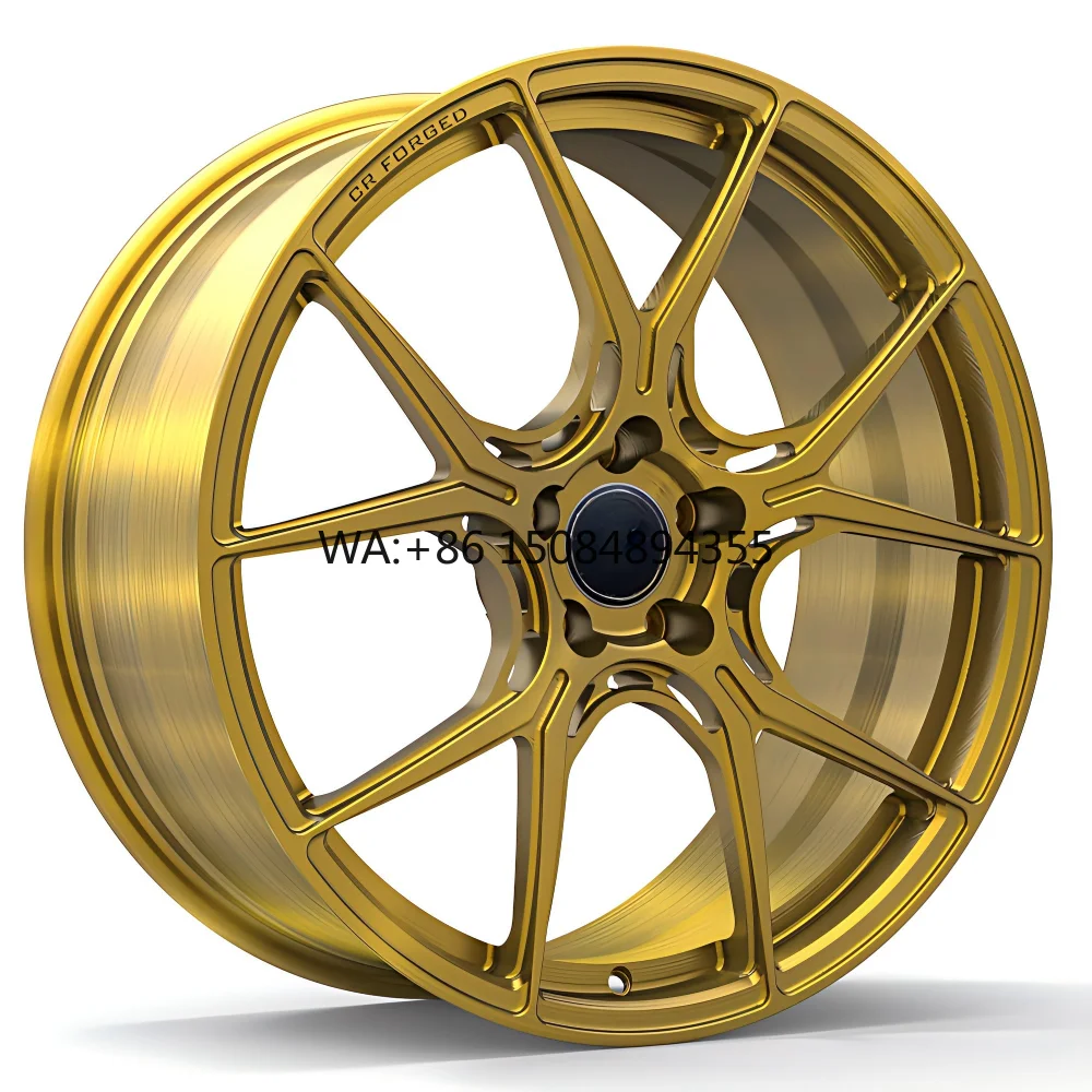 

Hyper Black Forged Alloy Wheels 18/19 Inch Multi-Piece Spokes PCD 120mm ET35mm 20mm Universal Fitment Performance