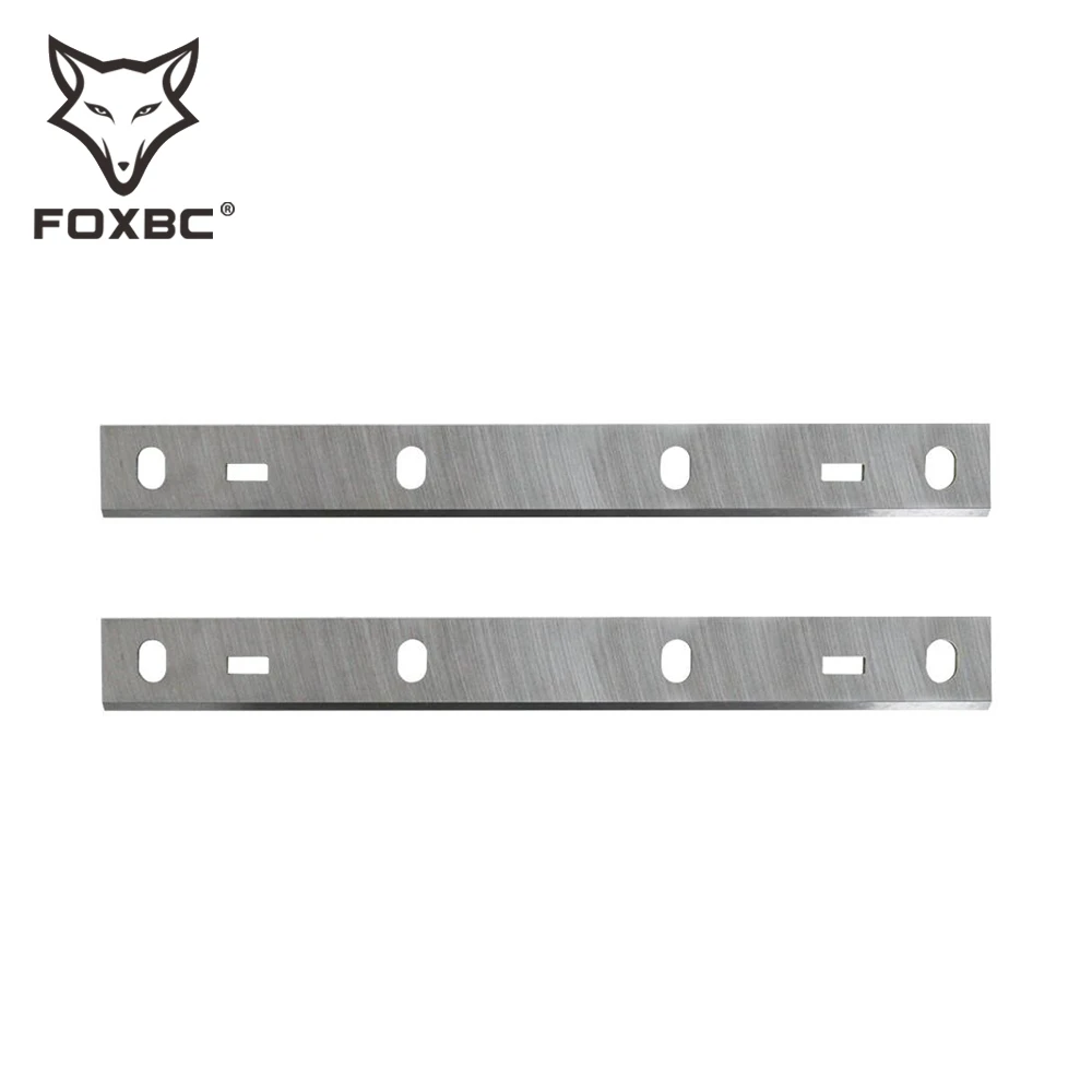 FOXBC 210x22x1.8mm Planer Blade for Scheppach HMS860, HMS 850 (TYP 1), Woodstar PT85 Woodworking Tool 2PCS