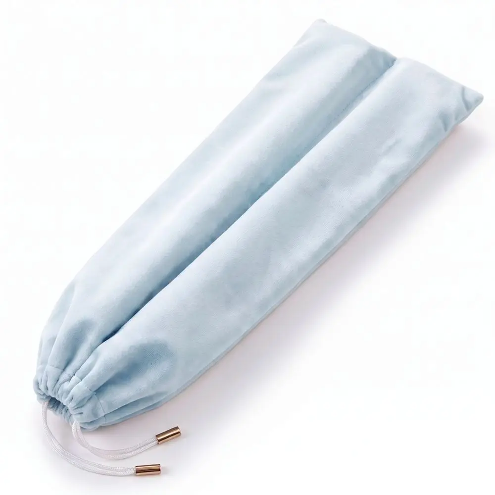 Velvet Mahjong Ruler Protective Storage Pouch Soft Drawstring Organizer Bag For Board Game Accessories Portable Sleeve