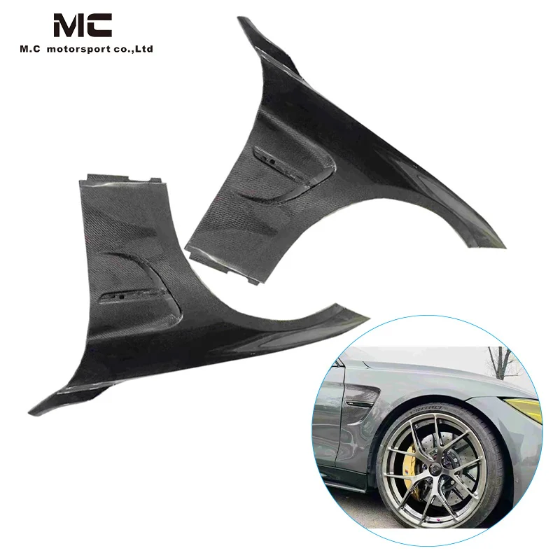 

For BMW M3 M4 F80 F82 Real Carbon Fiber Fender Hight Quality Side Fender