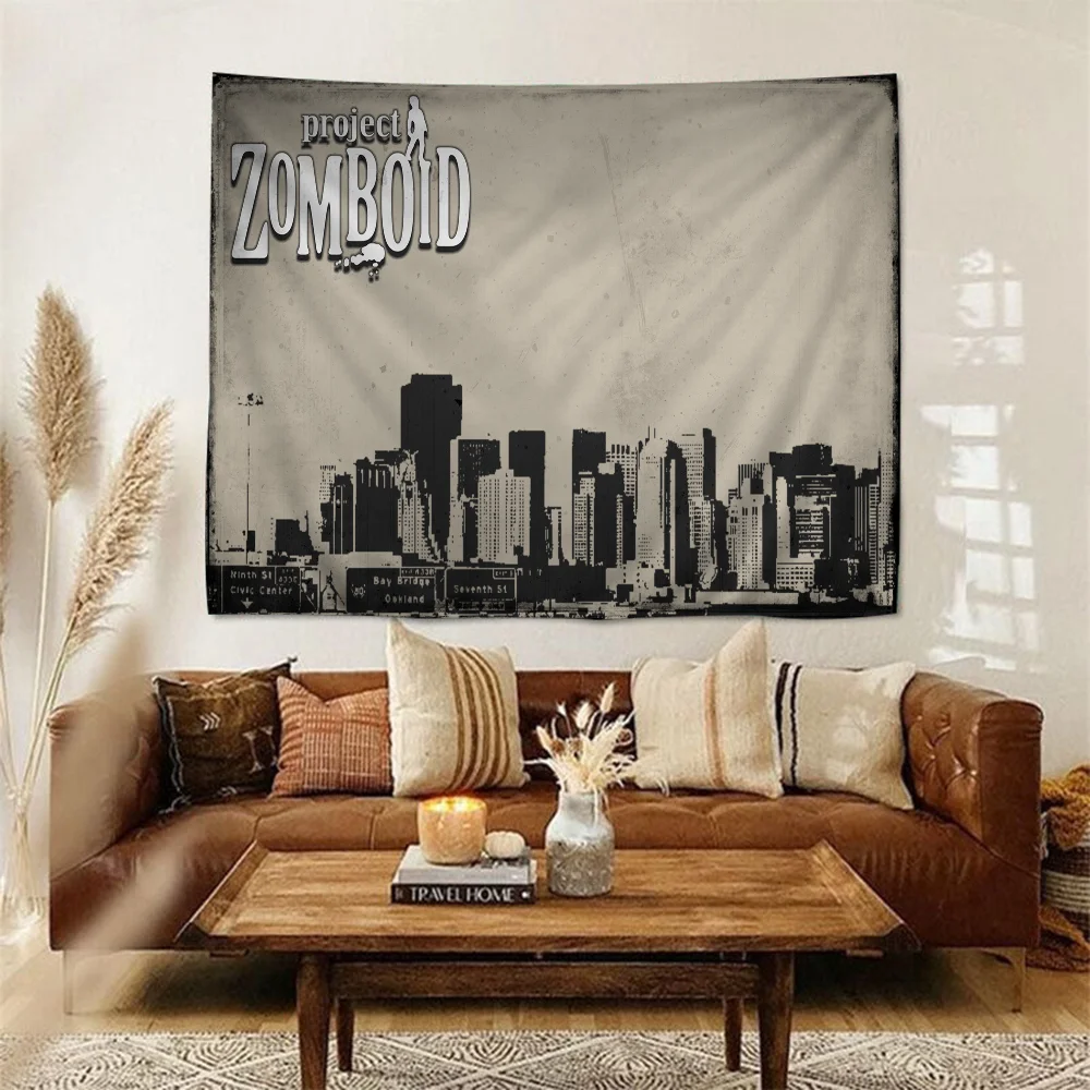 P-Project Z-Zomboid Hanging Bohemian Tapestry Hanging Tarot Hippie Wall Rugs Dorm Wall Hanging Home Decor