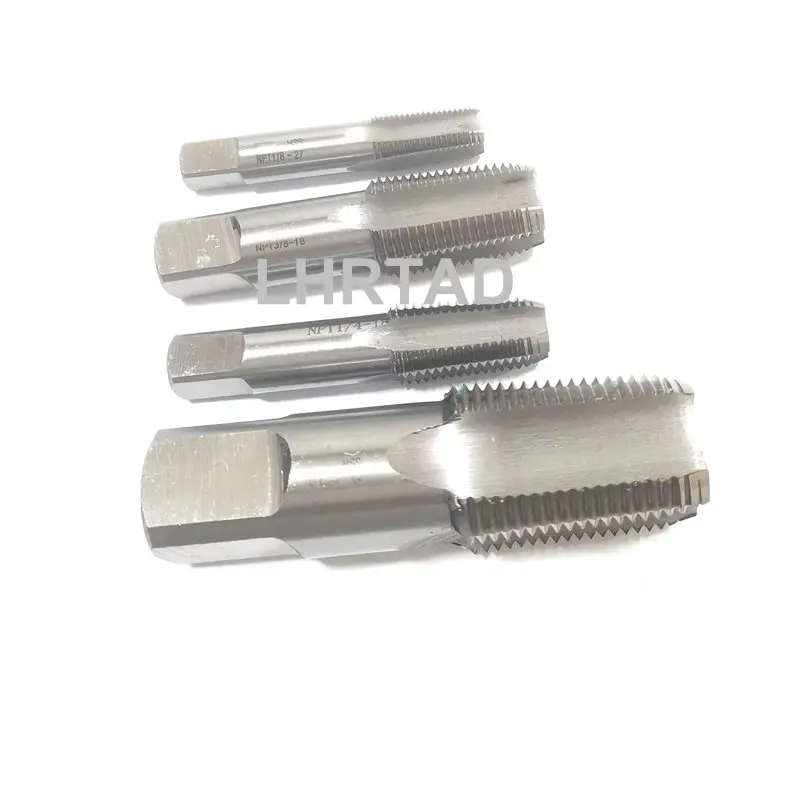 HSS pipe thread tap NPT NPTF NPS NPSF NPSM 3/4 1/4 3/8 1/8 1/2 American Tapered Pipe Taps 3/4-14 1/4-18 1/8-27 3/8-18 1/2-14