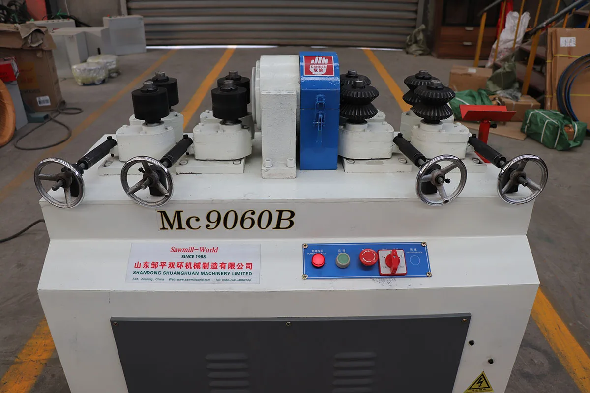 Fresatrice per aste/bastoncini rotonde in legno per mocio/swob