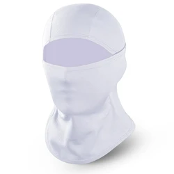 White Ski Mask For Men And Women, UV Protection Mask, Suitable For Motorcycles And Snowboards Easy Install Easy To Use