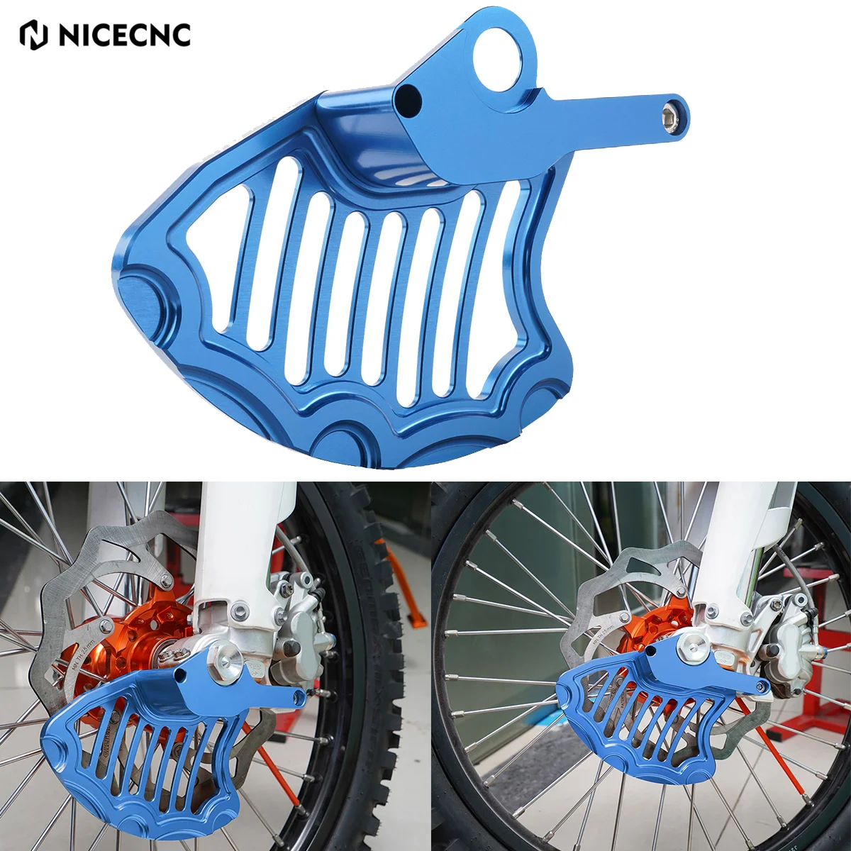 For 2013-2017 Sherco SE300i SE250i SE-R 300 250 SEF-R 450 300 250 2016 2015 2014 NICECNC Motorcycle Front Brake Disc Guard Cover