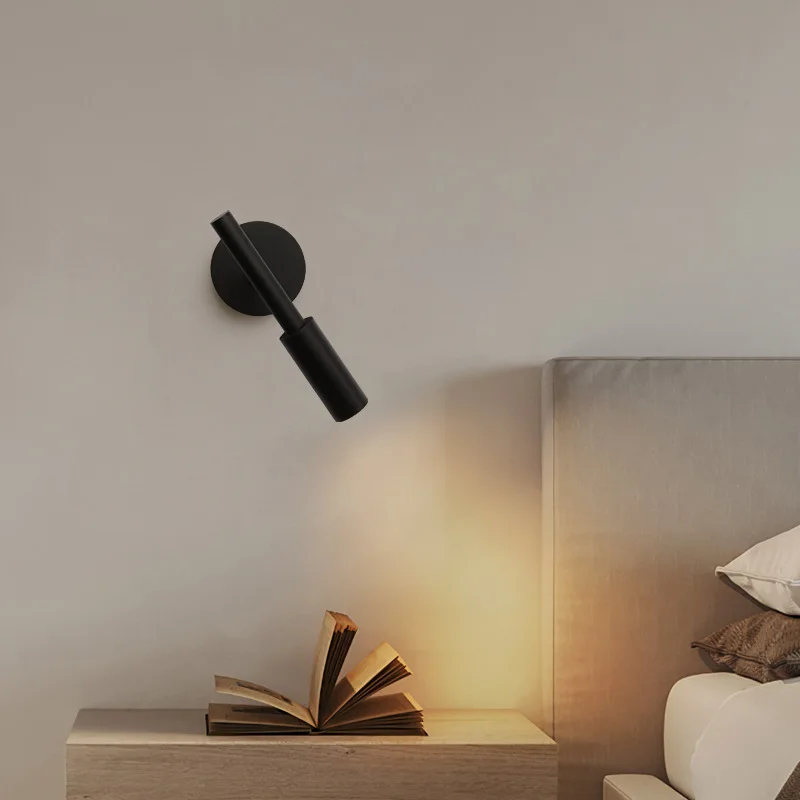 

Minimalist Bedside Wall Lamp Modern Bedroom Background Wall Lamp Living Room Study Lighting