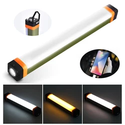 LED Camping Licht USB wiederauf ladbare magnetische Arbeits licht Tragbare Taschenlampe Zelt Licht Arbeits wartung Beleuchtung Taschenlampe