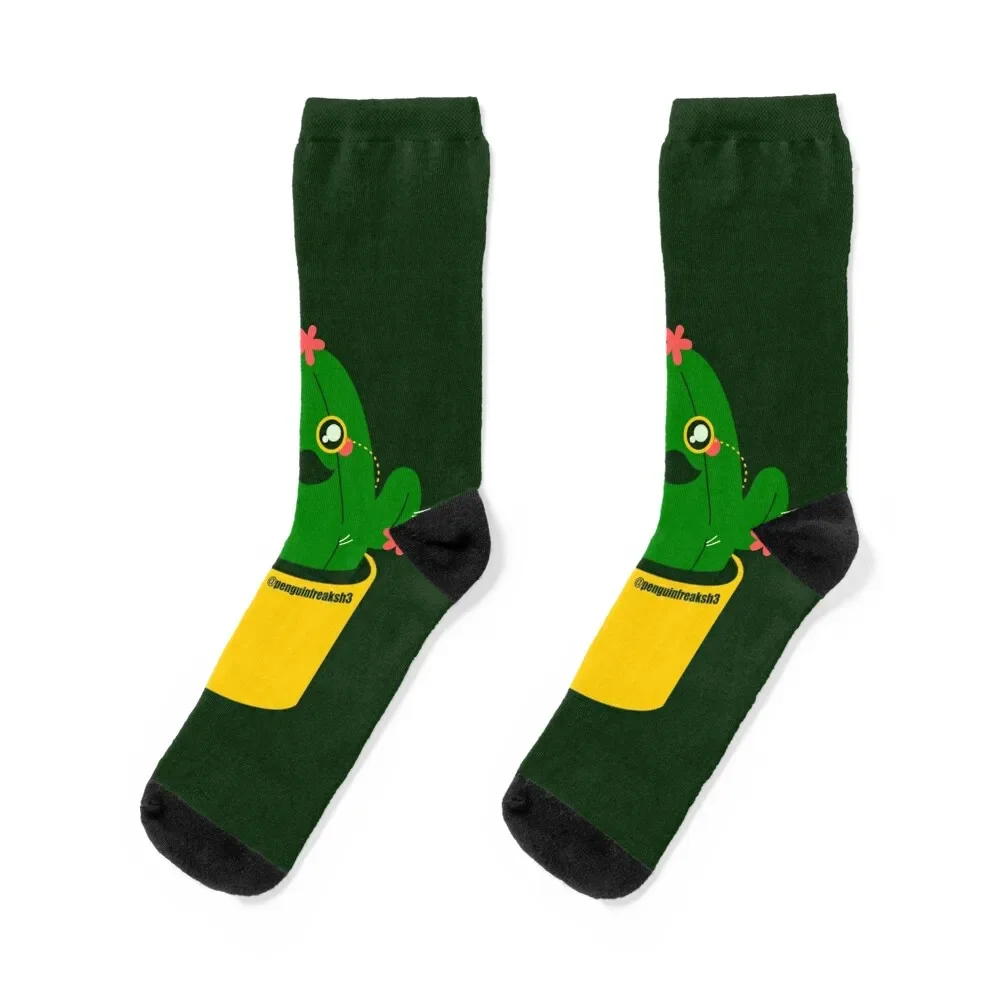 

Fancy Cactus Socks Non-slip custom shoes designer Socks Man Women's