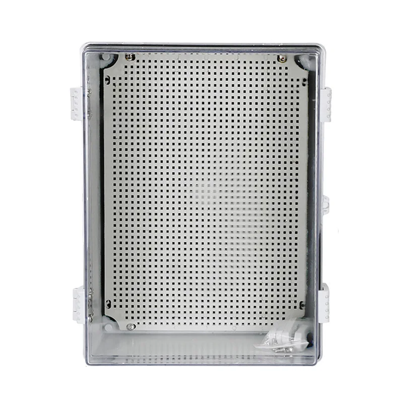 

Spot transparent cover distribution box abs plastic electrical control box outdoor waterproof plastic transparent door