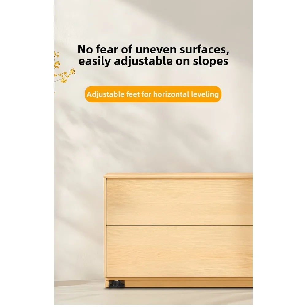 

Tool-free Install Cabinet Feet For Uneven Surfaces Black Adjustable Cabinet Feet For Furniture Furniture Leveling
