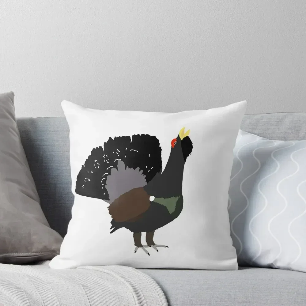 

Capercaillie Throw Pillow Luxury Sofa Cushions Sofa Decorative Covers Cushions For Decorative Sofa pillow