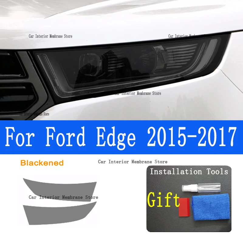 

Для Ford Edge 2015 2016 2017, внешние фары из ТПУ, защитная пленка от царапин, ремонт фар, наклейка, аксессуары для ремонта