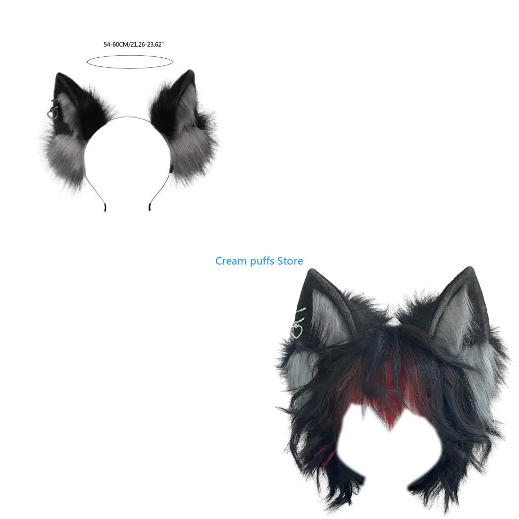 

50LENMADE ANIME COSPAREPS WOLF-EARSE HARS