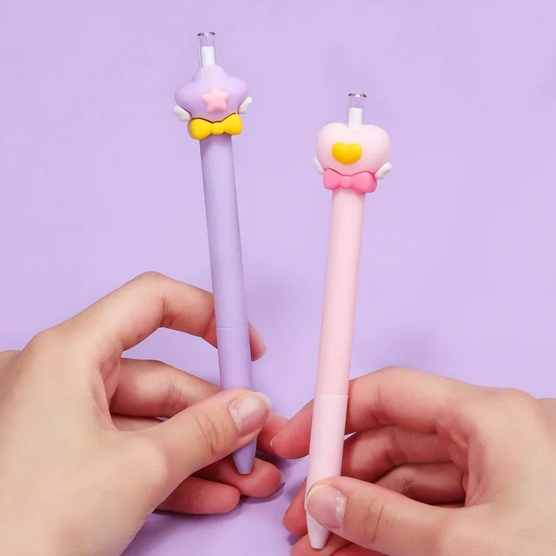 Creative Magic Stick Eternal Pencil Cartoon Students Can't Finish Writing Pencils without Cutting Write Constantly Pens