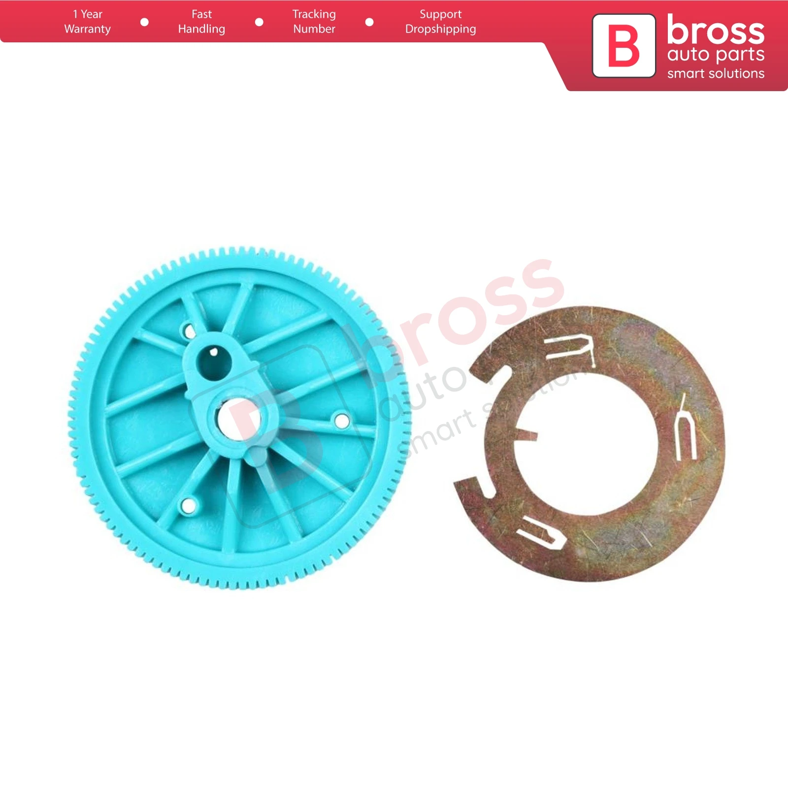 Bross Auto Parts BGE20 Rear Window Wiper Motor Repair Gear for Mercedes Vito W639 2003-On Fast Shipment Ship from Turkey