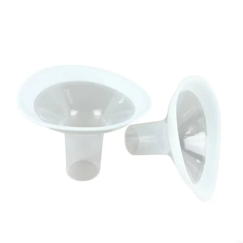 Silicone Flange Set 21MM/24MM Shield Connector Valves for Breast Accessories Seamlessly Shield C63C