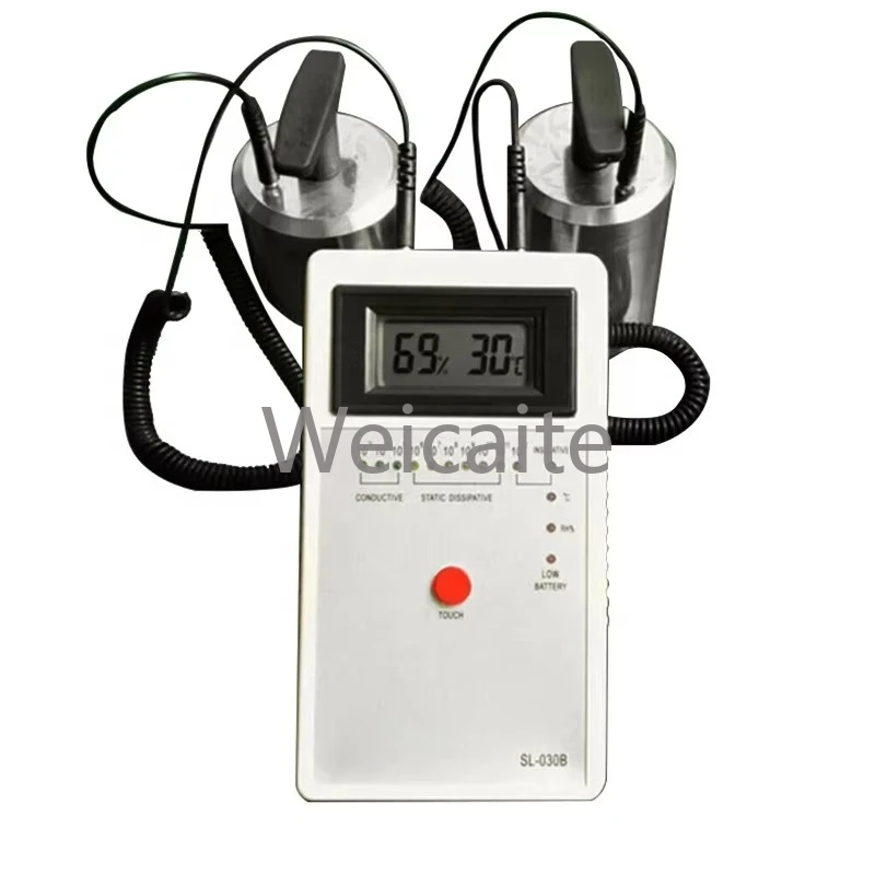 

SL-030B Светоизлучающий диодный дисплей Электростатический антистатический вес Электростатический тестер сопротивления поверхности