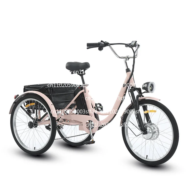 

Electric power tricycle 24 inch 7 speed pedal tricycle 36V250W tricycle