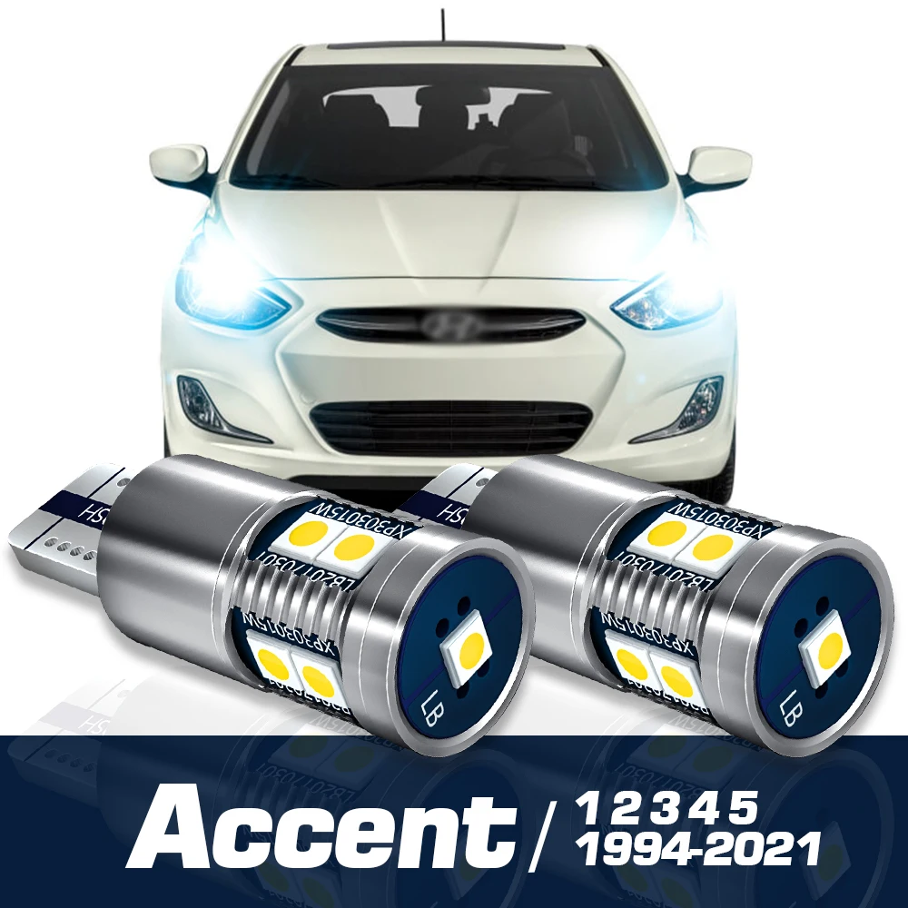 

2x LED Parking Light Clearance Bulb Canbus Accessories For Hyundai Accent 1 2 3 4 5 1994-2021 2007 2012 2013 2014 2015 2016 2017