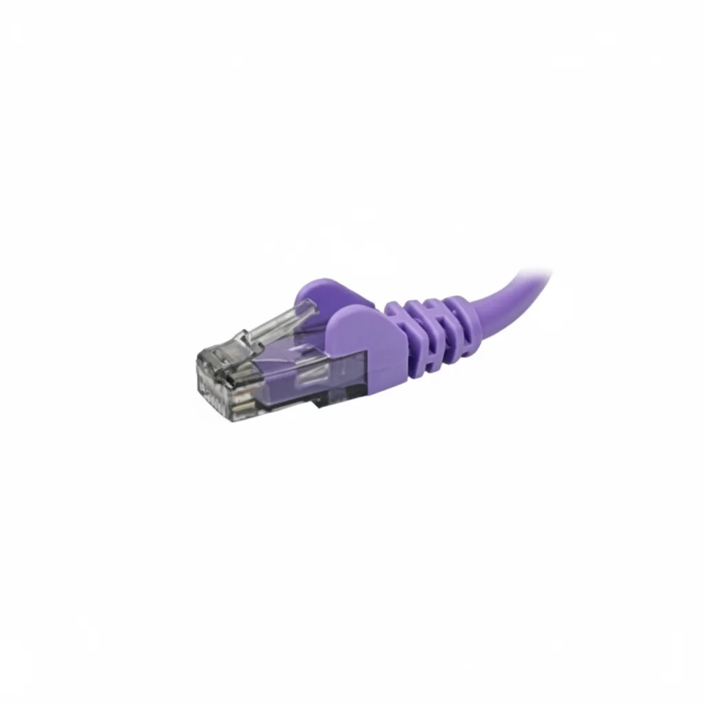 

Belkin A3L980-07-PUR-S 7 Feet Category 6 UTP Patch Cable - Snagless -1 x RJ-45 Male/Male - Purple