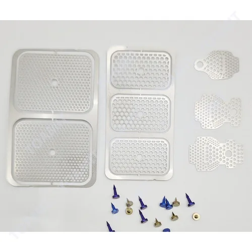 Imagen 2 del producto GBR hueso Incremental membrana de malla de titanio implante Dental pared lateral uñas de regeneración ósea placas de titanio seguras flexibles