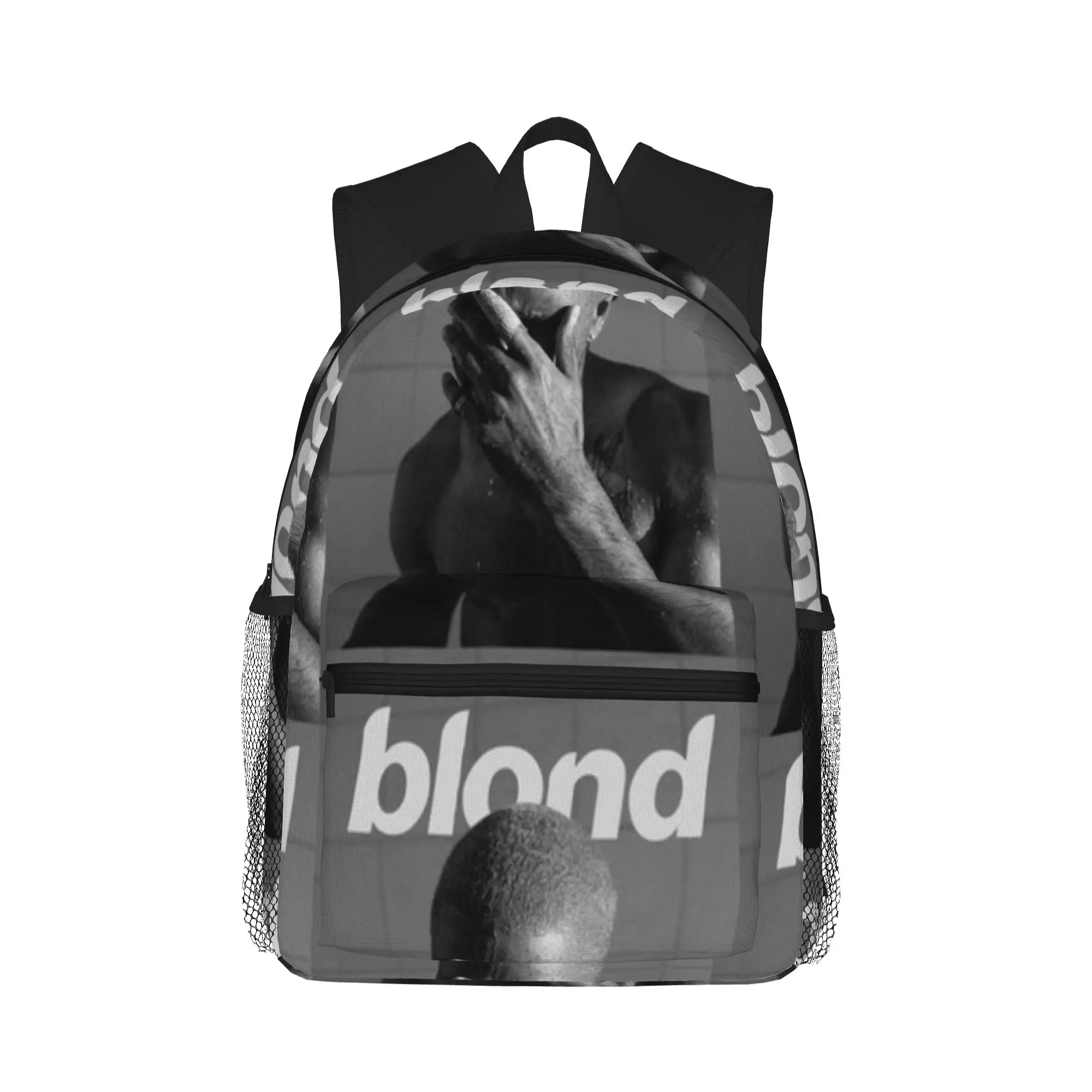 

Grey Blonds Face Casual Backpack for Students and Adults Man backpack