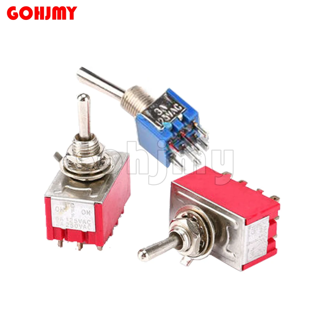 6A 125VAC 6Mm Toggl…