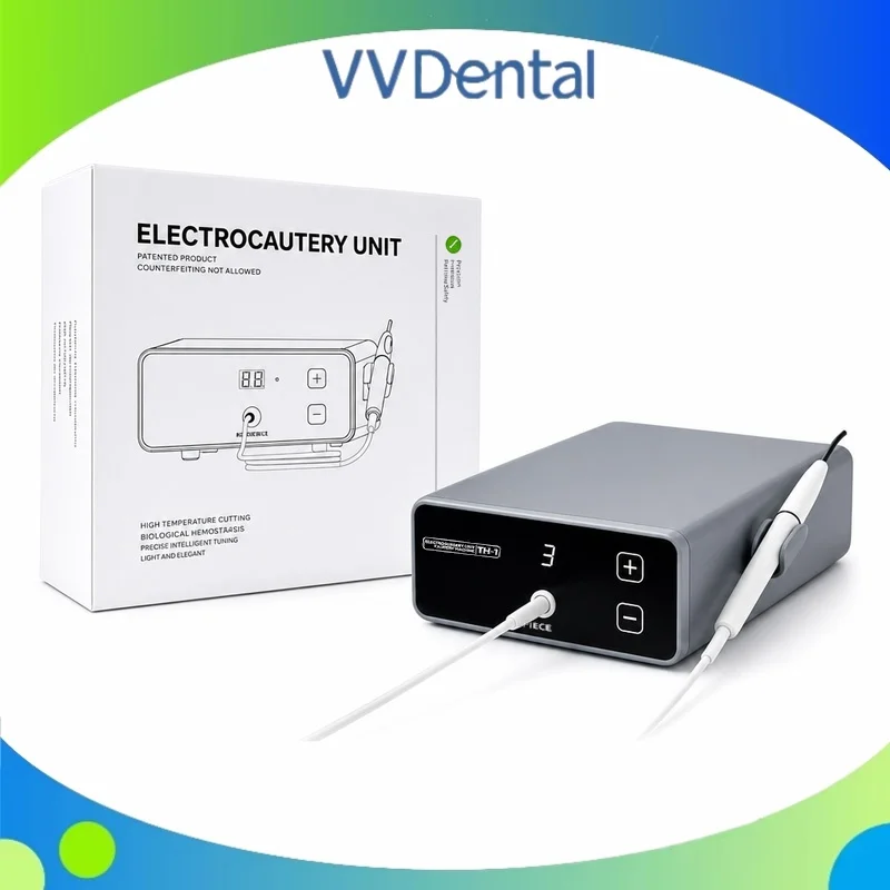 TH-1 DentalElectrocautery Apparatus Combining High Frequency & Light Therapy Electric Knife for Ion Surgical Dental Procedures